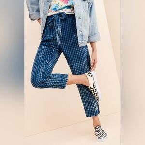 Maeve Plaid Ankle Pants
